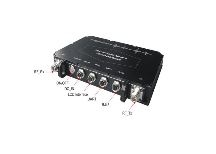 H.265 FDD Videoübermittler des IP-Radio-Modem-COFDM für taktisches Kommunikationssystem