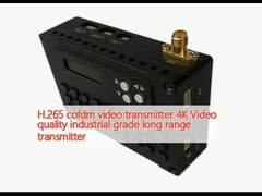 H.265 cofdm-Videotransmitter 4K-Videotransmitter in industrieller Qualität