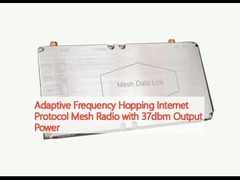 Adaptive Frequenz-Hopping-Internetprotokoll Mesh Radio mit 37 dBm Ausgangsleistung