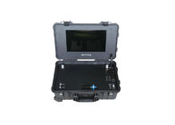 Tragbarer COFDM Videoempfänger des Aktenkoffer-mit 15,6 Zoll LCD-Monitor H.264